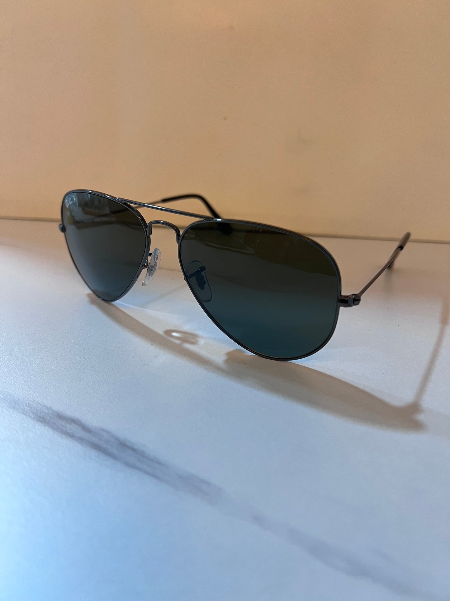 RAY-BAN AVIATOR GREEN POLARIZED