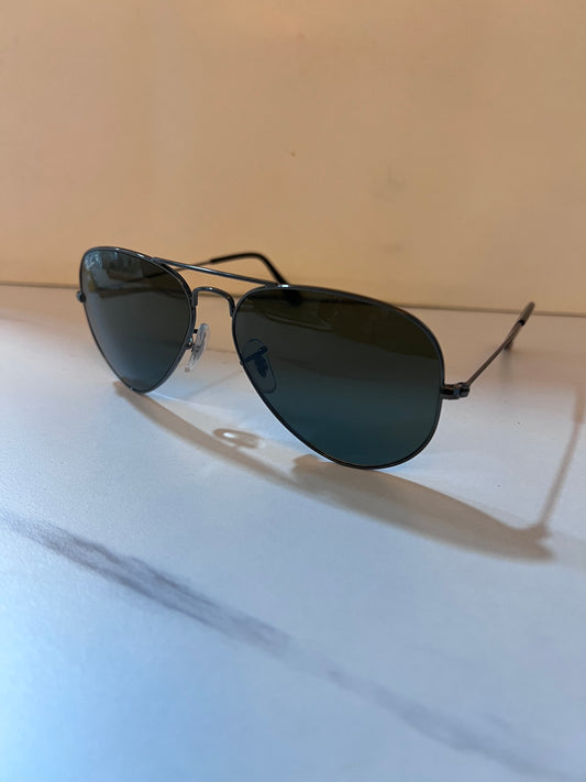 RAY-BAN AVIATOR GREEN POLARIZED