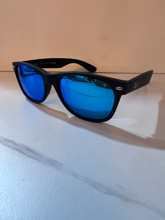 RAY-BAN NEW WAYFARER BLACK BLUE