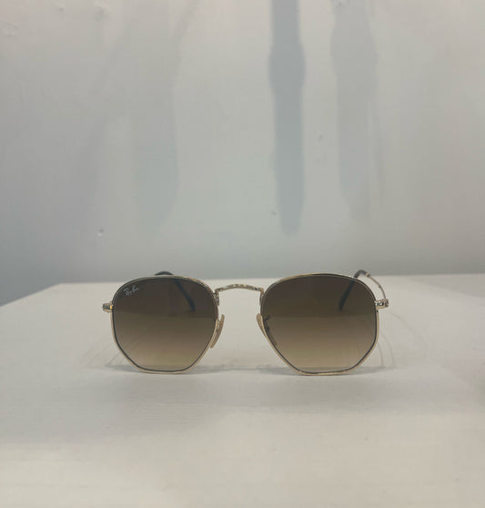RAY-BAN ROUND BROWN TINT