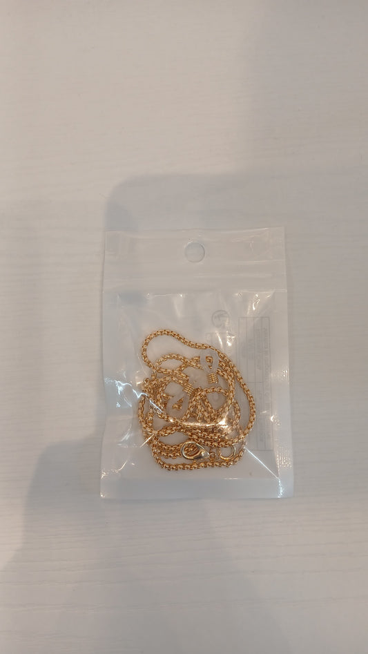 GOLD GLASSES ROPE CHAIN